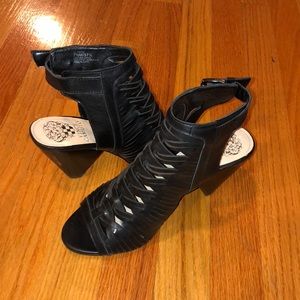 Vince Camuto open toe wedges